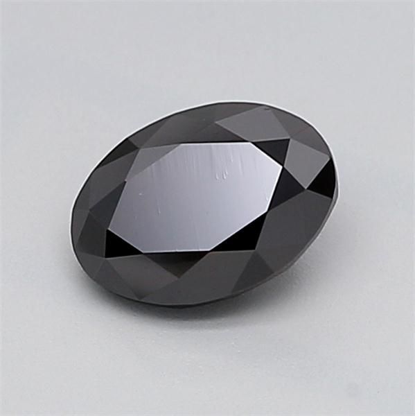 1.07 CT Fancy Black OVAL