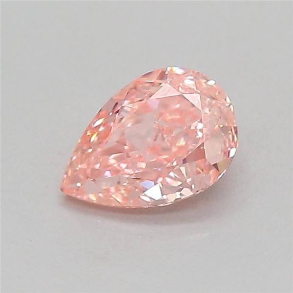 0.52 CT Fancy Vivid Pink PEAR