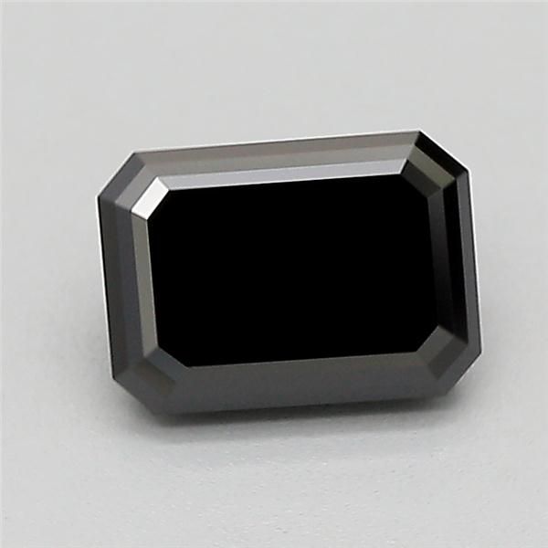 0.93 CT Fancy Black EMERALD
