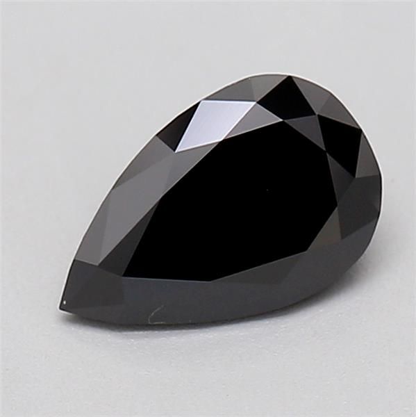 0.53 CT Fancy Black PEAR