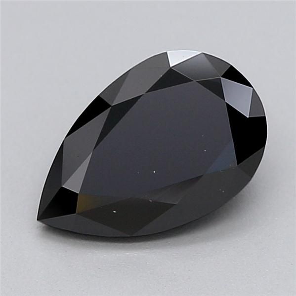 0.9 CT Fancy Black PEAR