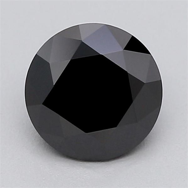 0.58 CT Fancy Black ROUND