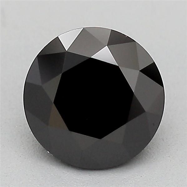 0.59 CT Fancy Black ROUND