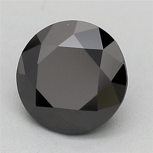 0.61 CT Fancy Black ROUND