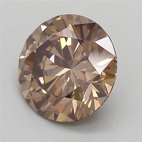 0.77 CT Fancy Brown ROUND
