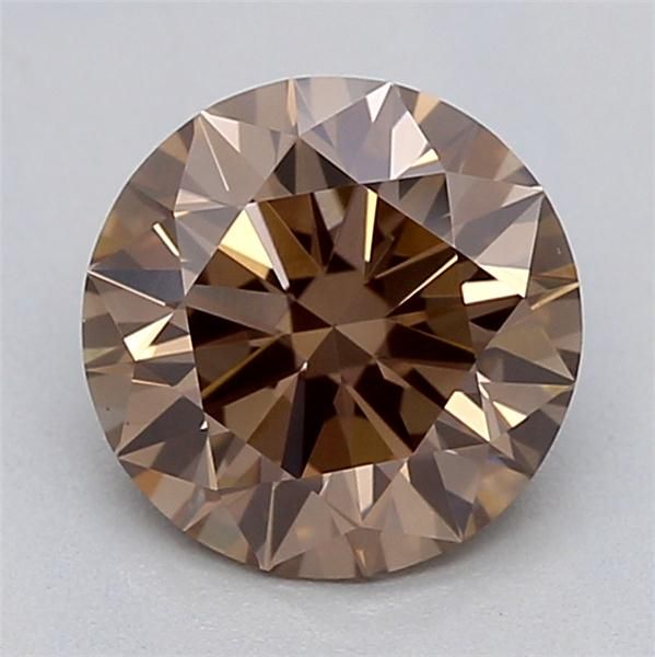 0.8 CT Fancy Light Brown ROUND