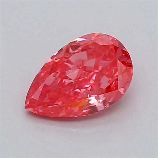 0.32 CT Fancy Vivid Pink PEAR