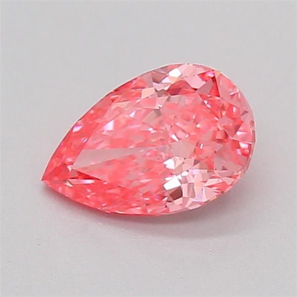 0.31 CT Fancy Vivid Pink PEAR