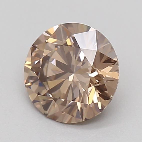 0.39 CT Fancy Light Brown ROUND
