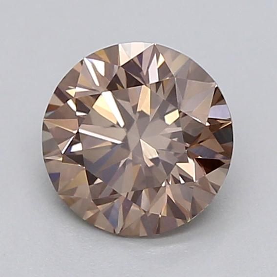 0.41 CT Fancy Light Brown ROUND