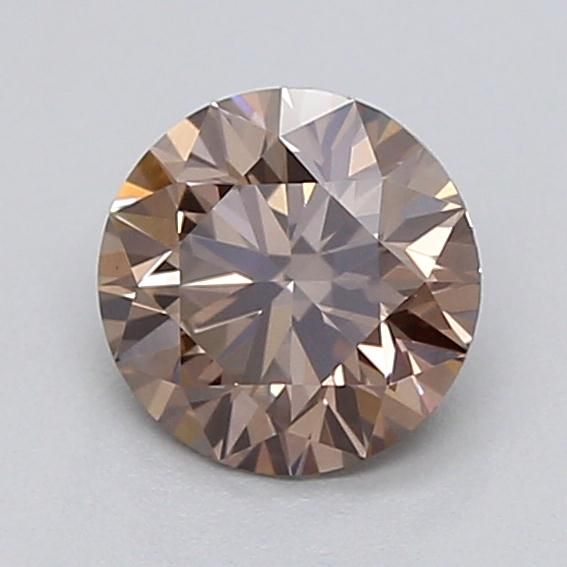 0.38 CT Fancy Light Brown ROUND