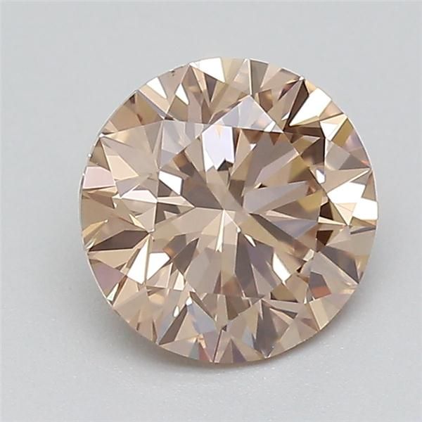 0.79 CT Fancy Light Brown ROUND