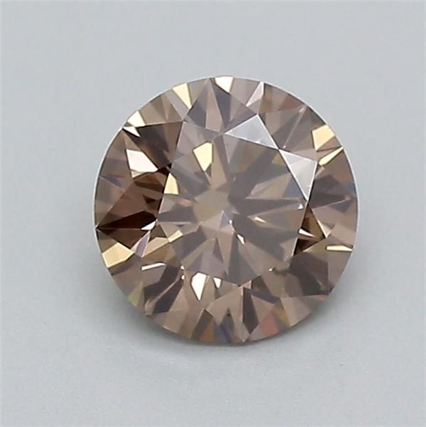 0.37 CT Fancy Light Brown ROUND