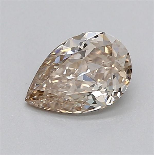 0.32 CT Very Light Brown PEAR