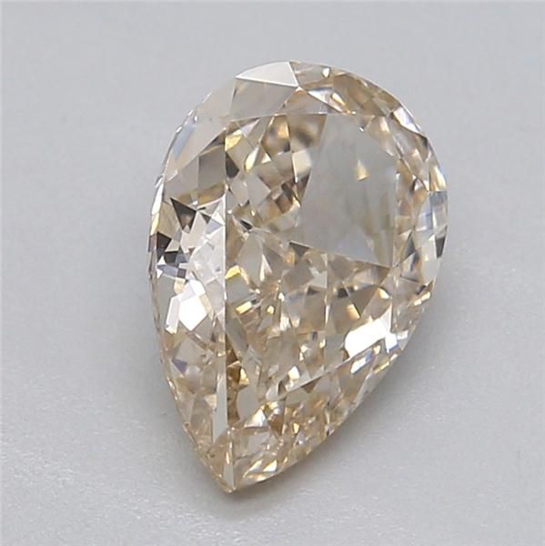 0.72 CT Very Light Brown PEAR