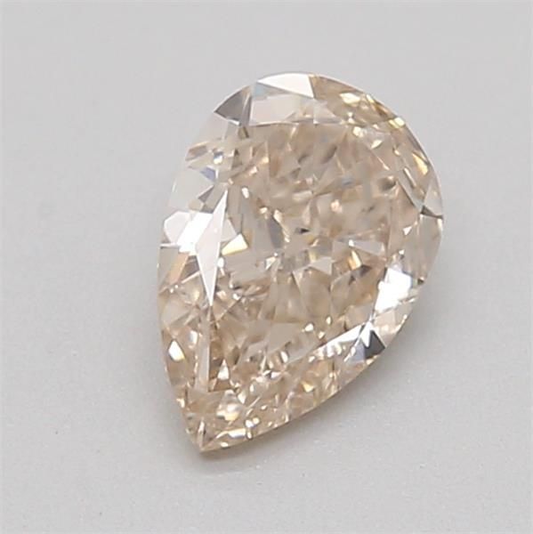 0.37 CT Very Light Brown PEAR