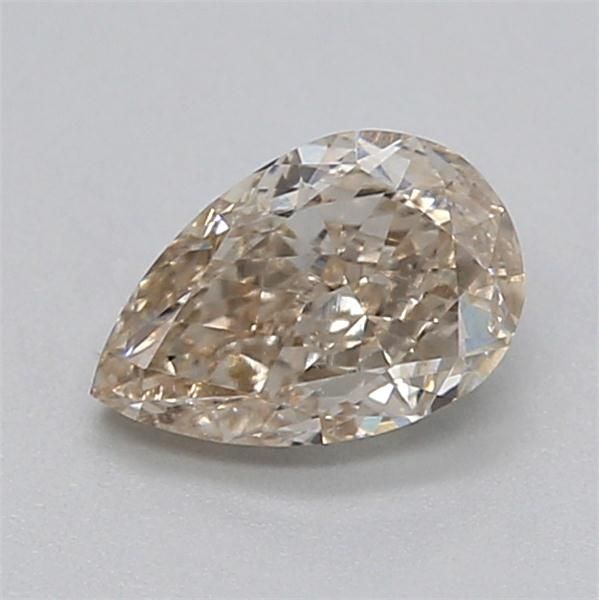 0.38 CT Very Light Brown PEAR