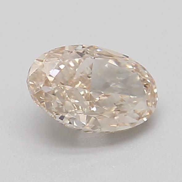 0.41 CT Very Light Brown OVAL