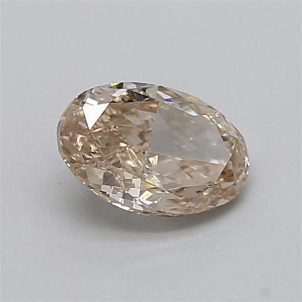 0.35 CT Very Light Brown OVAL