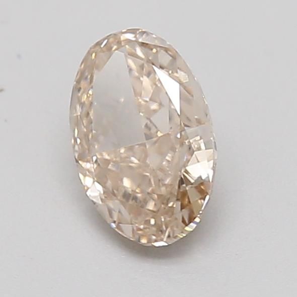 0.37 CT Very Light Brown OVAL