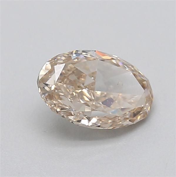 0.35 CT Very Light Brown OVAL