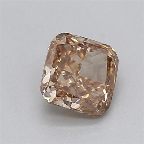 0.37 CT Fancy Light Brown CUSHION MODIFIED
