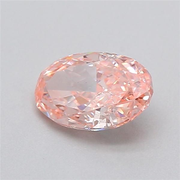 0.36 CT Fancy Vivid Pink OVAL