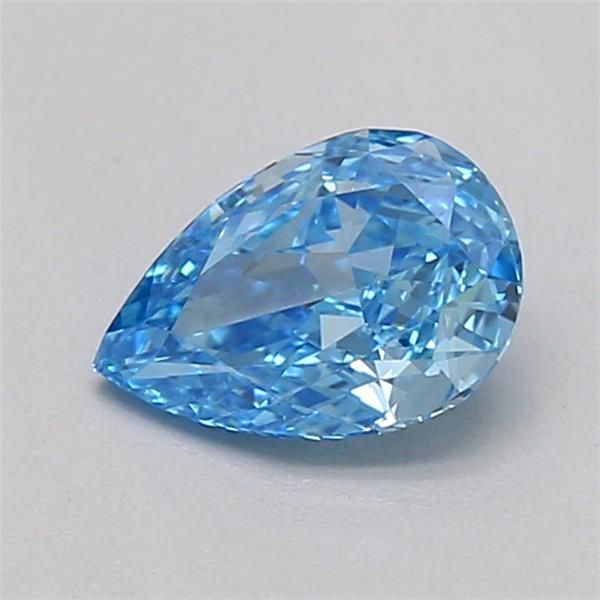0.31 CT Fancy Vivid Blue PEAR
