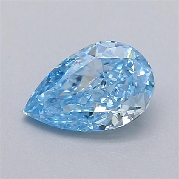 0.31 CT Fancy Vivid Blue PEAR