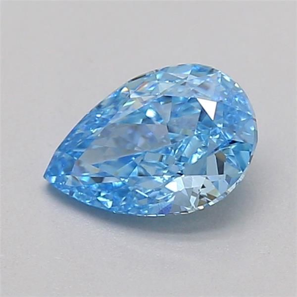 0.33 CT Fancy Vivid Blue PEAR