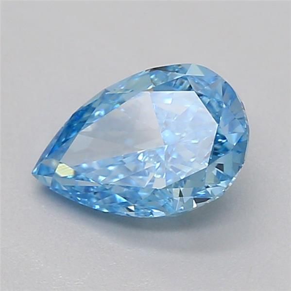 0.51 CT Fancy Vivid Blue PEAR