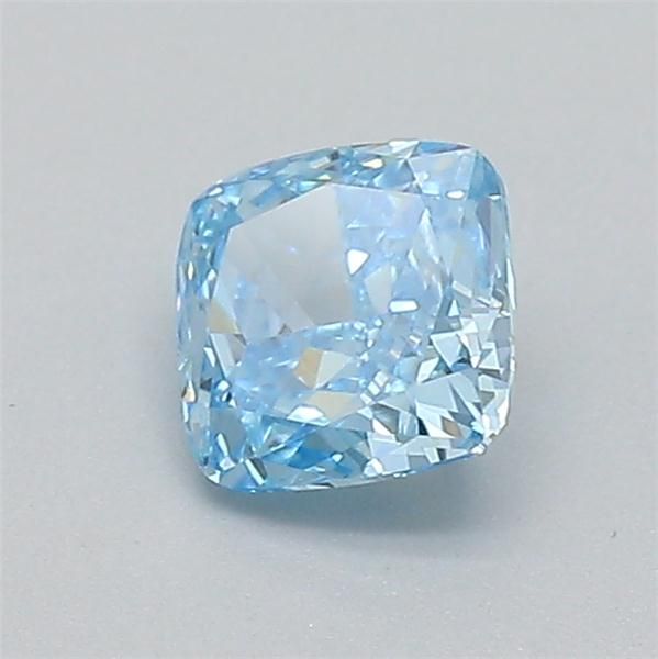 0.29 CT Fancy Vivid Blue CUSHION MODIFIED