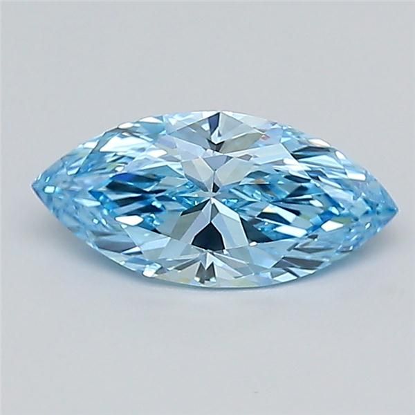 1.0 CT Fancy Vivid Blue MARQUISE