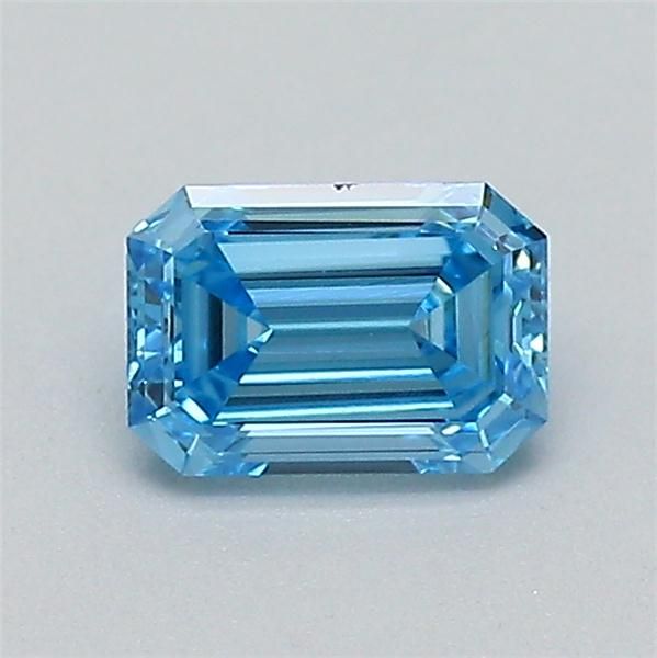 0.29 CT Fancy Vivid Blue EMERALD