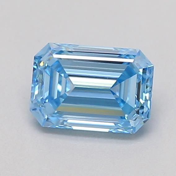 0.29 CT Fancy Vivid Blue EMERALD