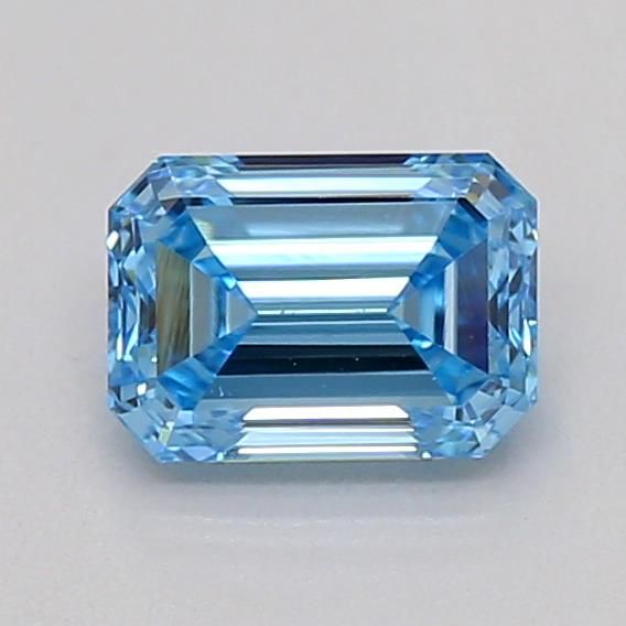 0.33 CT Fancy Vivid Blue EMERALD