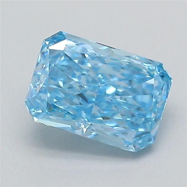 0.52 CT Fancy Vivid Blue RADIANT