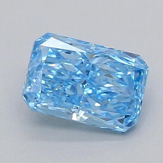 0.34 CT Fancy Vivid Blue RADIANT