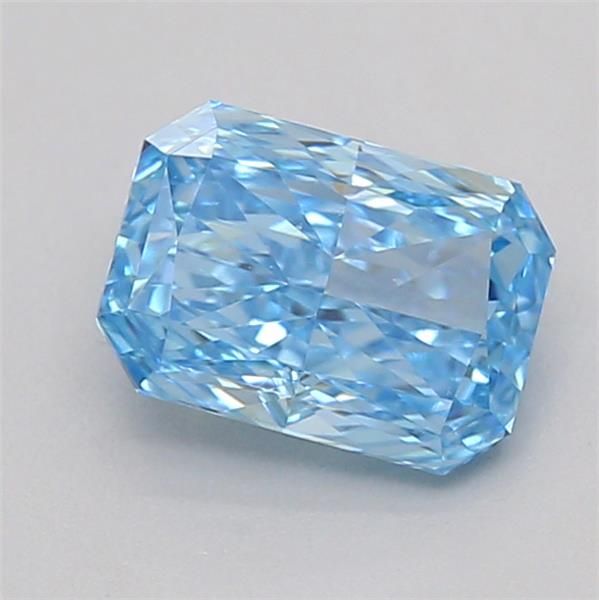 0.53 CT Fancy Vivid Blue RADIANT