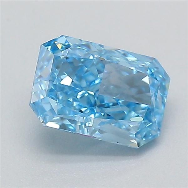 0.5 CT Fancy Vivid Blue RADIANT