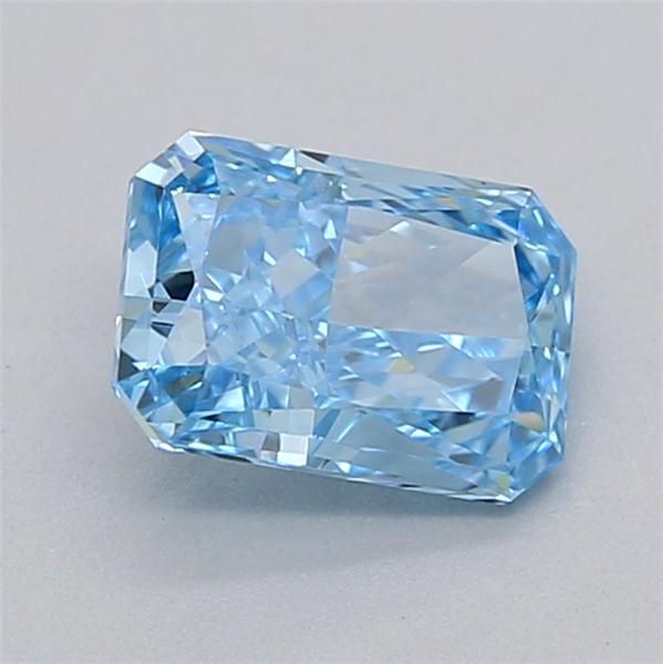 0.53 CT Fancy Vivid Blue RADIANT