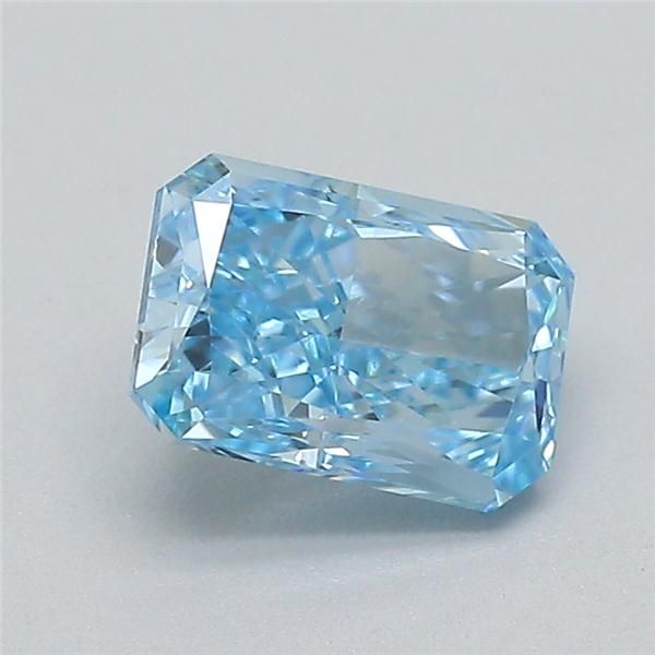 0.56 CT Fancy Vivid Blue RADIANT