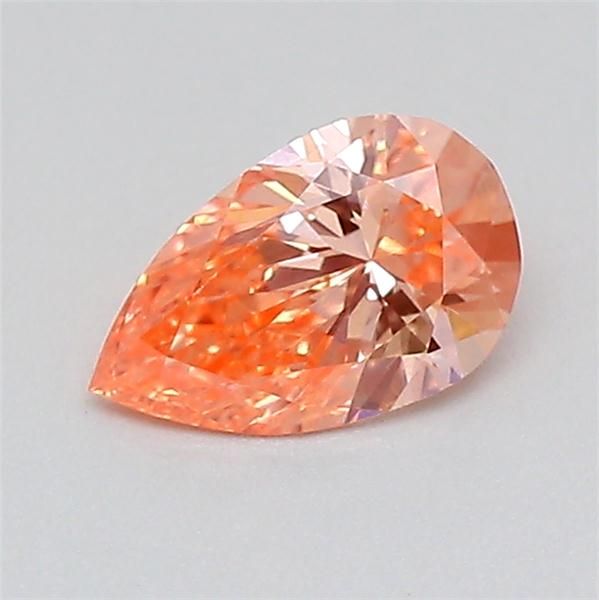 0.24 CT Fancy Vivid Pink PEAR