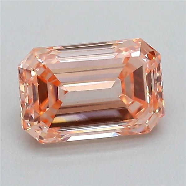 0.64 CT Fancy Vivid Pink EMERALD