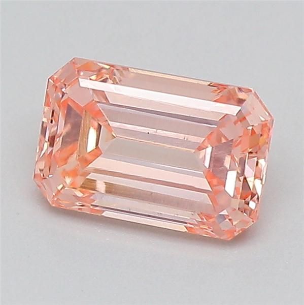 0.65 CT Fancy Vivid Pink EMERALD