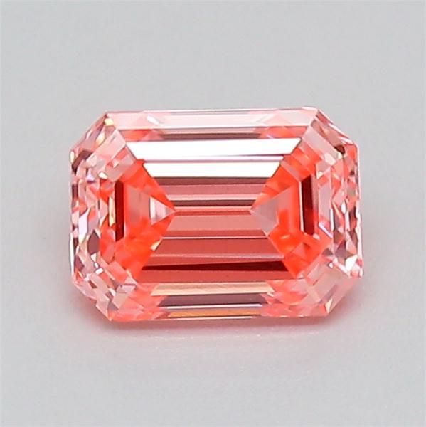 0.4 CT Fancy Vivid Pink EMERALD