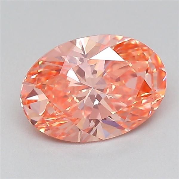 0.53 CT Fancy Vivid Pink OVAL