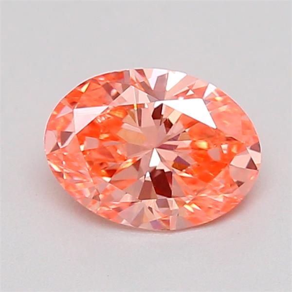 0.32 CT Fancy Vivid Pink OVAL