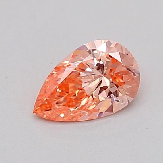 0.23 CT Fancy Vivid Pink PEAR
