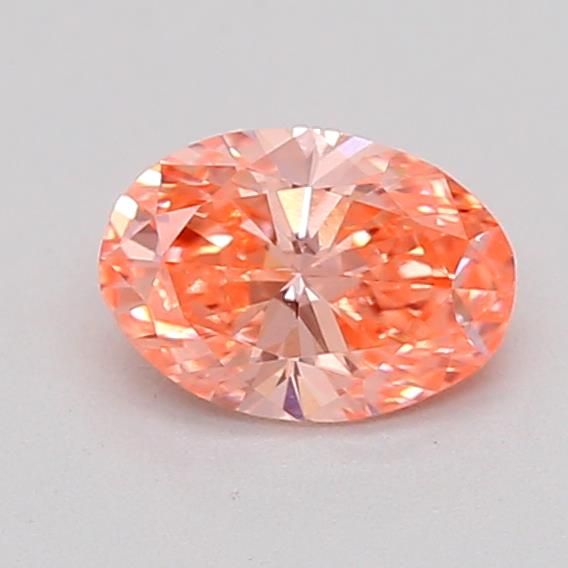 0.25 CT Fancy Vivid Pink OVAL